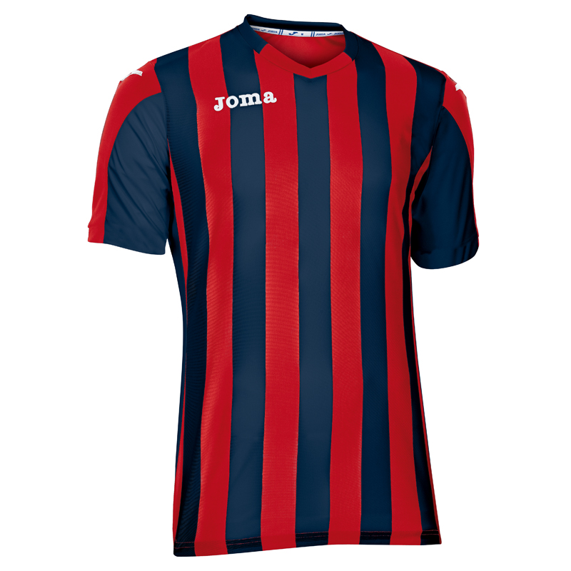 Joma Copa Stripe Short Sleeve Shirt - Euro Soccer Company