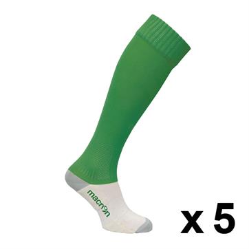 Macron Round Sock (Pack x 5) - Green