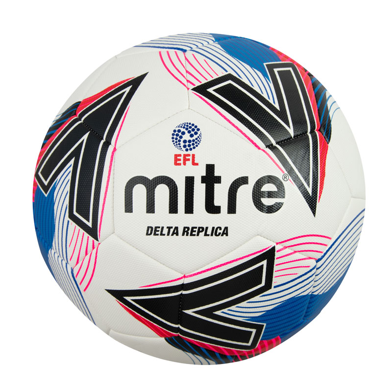 Ball Sack of 10 Mitre Delta EFL Replica Footballs (Sizes 3,4,5)